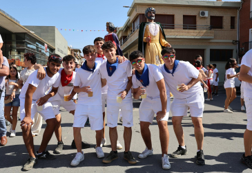 Fotos del cohete de fiestas de Caparroso 2026