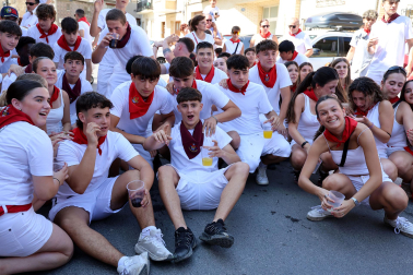 Fotos del cohete de fiestas de Caparroso 2026