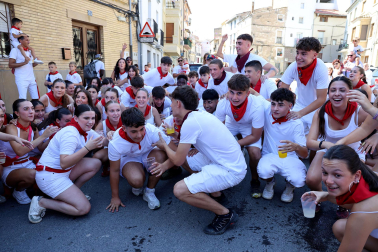 Fotos del cohete de fiestas de Caparroso 2026