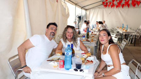 Fotos del cohete de fiestas de Fontellas 2026