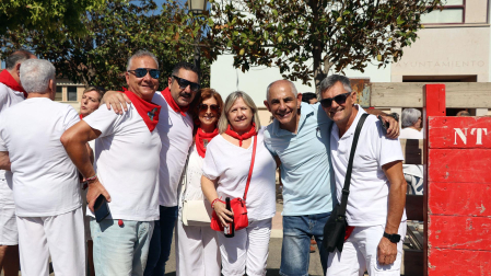 Fotos del cohete de fiestas de Fontellas 2026