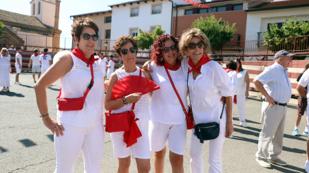 Fotos del cohete de fiestas de Fontellas 2026