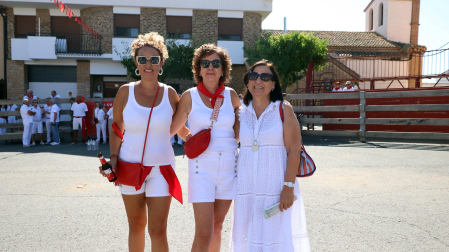 Fotos del cohete de fiestas de Fontellas 2026