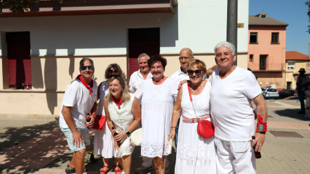 Fotos del cohete de fiestas de Fontellas 2026
