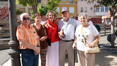 Fotos del cohete de fiestas de Fontellas 2026