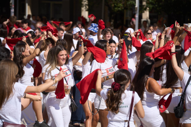 Fotos del inicio de las fiestas de Beriáin