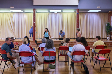 Foto de los preparativos para el nuevo curso escolar en el IES Basoko