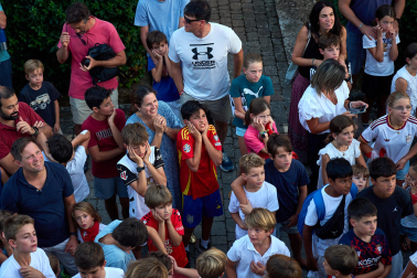Alegría y celebraciones en el inicio de las fiestas en Zizur Menor