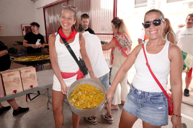 Fotos de la paellada en fiestas de Milagro 2026
