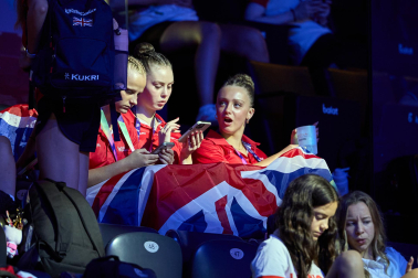 Fotos de la segunda jornada del Mundial de Aeróbic en el Navarra Arena