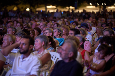 Fotos del concierto de la Orquesta Sinfónica de Navarra en la plaza del Castillo