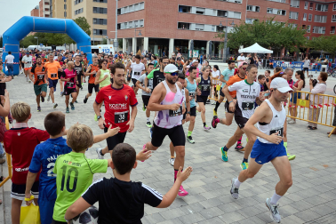 Participantes en la IX Carrera Popular de Artica disputada este domingo, 6 de septiembre