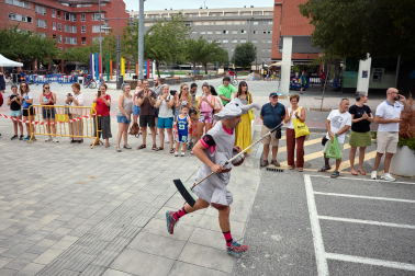 Participantes en la IX Carrera Popular de Artica disputada este domingo, 6 de septiembre