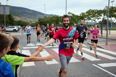 Participantes en la IX Carrera Popular de Artica disputada este domingo, 6 de septiembre