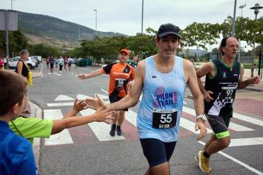 Participantes en la IX Carrera Popular de Artica disputada este domingo, 6 de septiembre