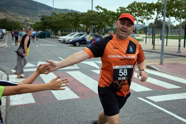 Participantes en la IX Carrera Popular de Artica disputada este domingo, 6 de septiembre
