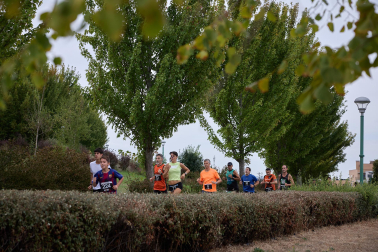 Participantes en la IX Carrera Popular de Artica disputada este domingo, 6 de septiembre