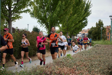 Participantes en la IX Carrera Popular de Artica disputada este domingo, 6 de septiembre