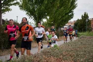 Participantes en la IX Carrera Popular de Artica disputada este domingo, 6 de septiembre