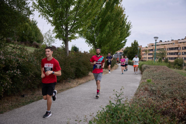 Participantes en la IX Carrera Popular de Artica disputada este domingo, 6 de septiembre