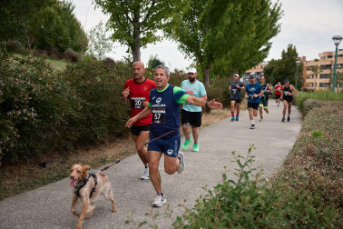 Participantes en la IX Carrera Popular de Artica disputada este domingo, 6 de septiembre