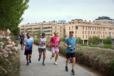 Participantes en la IX Carrera Popular de Artica disputada este domingo, 6 de septiembre