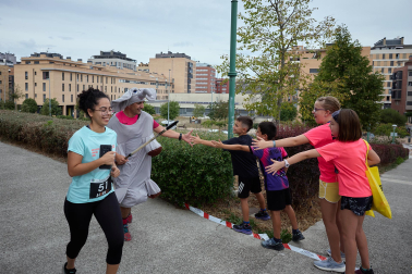 Participantes en la IX Carrera Popular de Artica disputada este domingo, 6 de septiembre
