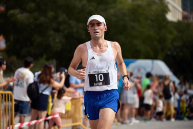 Participantes en la IX Carrera Popular de Artica disputada este domingo, 6 de septiembre