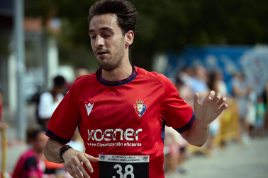 Participantes en la IX Carrera Popular de Artica disputada este domingo, 6 de septiembre