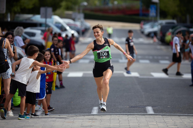 Participantes en la IX Carrera Popular de Artica disputada este domingo, 6 de septiembre