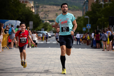 Participantes en la IX Carrera Popular de Artica disputada este domingo, 6 de septiembre