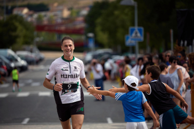 Participantes en la IX Carrera Popular de Artica disputada este domingo, 6 de septiembre