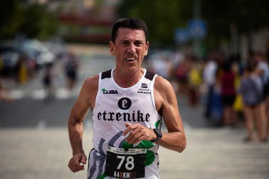 Participantes en la IX Carrera Popular de Artica disputada este domingo, 6 de septiembre