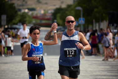 Participantes en la IX Carrera Popular de Artica disputada este domingo, 6 de septiembre