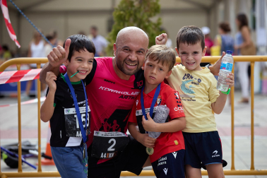Participantes en la IX Carrera Popular de Artica disputada este domingo, 6 de septiembre