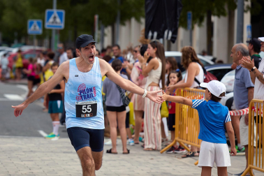 Participantes en la IX Carrera Popular de Artica disputada este domingo, 6 de septiembre