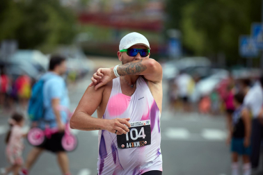 Participantes en la IX Carrera Popular de Artica disputada este domingo, 6 de septiembre