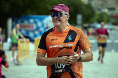Participantes en la IX Carrera Popular de Artica disputada este domingo, 6 de septiembre