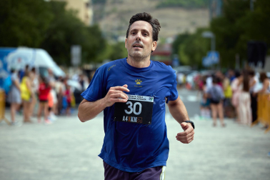 Participantes en la IX Carrera Popular de Artica disputada este domingo, 6 de septiembre