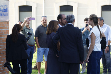 Fotos del primer día de universidad de la princesa Leonor