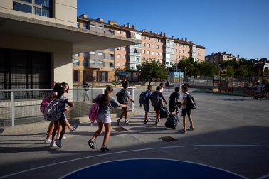 Foto del inicio de curso 2026/27 en el colegio de La Compasión de Pamplona
