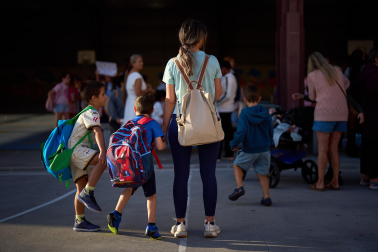 Foto del inicio de curso 2026/27 en el colegio de La Compasión de Pamplona