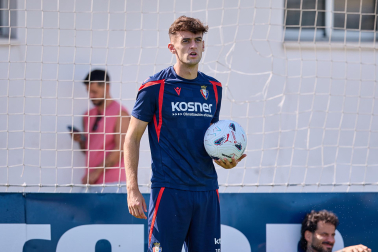 Fotos del entrenamiento de Osasuna de este lunes 7 de septiembre