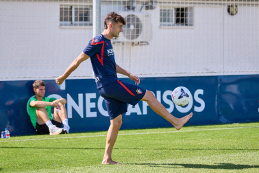 Fotos del entrenamiento de Osasuna de este lunes 7 de septiembre