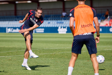 Fotos del entrenamiento de Osasuna de este lunes 7 de septiembre