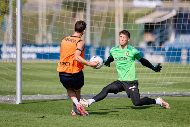 Fotos del entrenamiento de Osasuna de este lunes 7 de septiembre