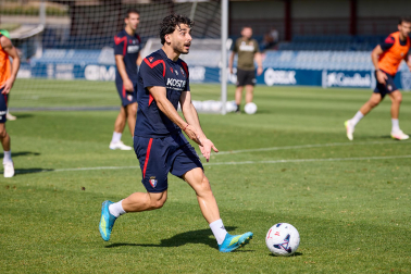 Fotos del entrenamiento de Osasuna de este lunes 7 de septiembre