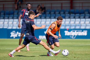 Fotos del entrenamiento de Osasuna de este lunes 7 de septiembre