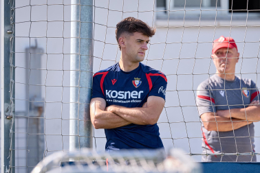 Fotos del entrenamiento de Osasuna de este lunes 7 de septiembre