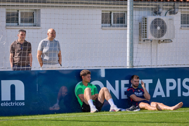 Fotos del entrenamiento de Osasuna de este lunes 7 de septiembre
